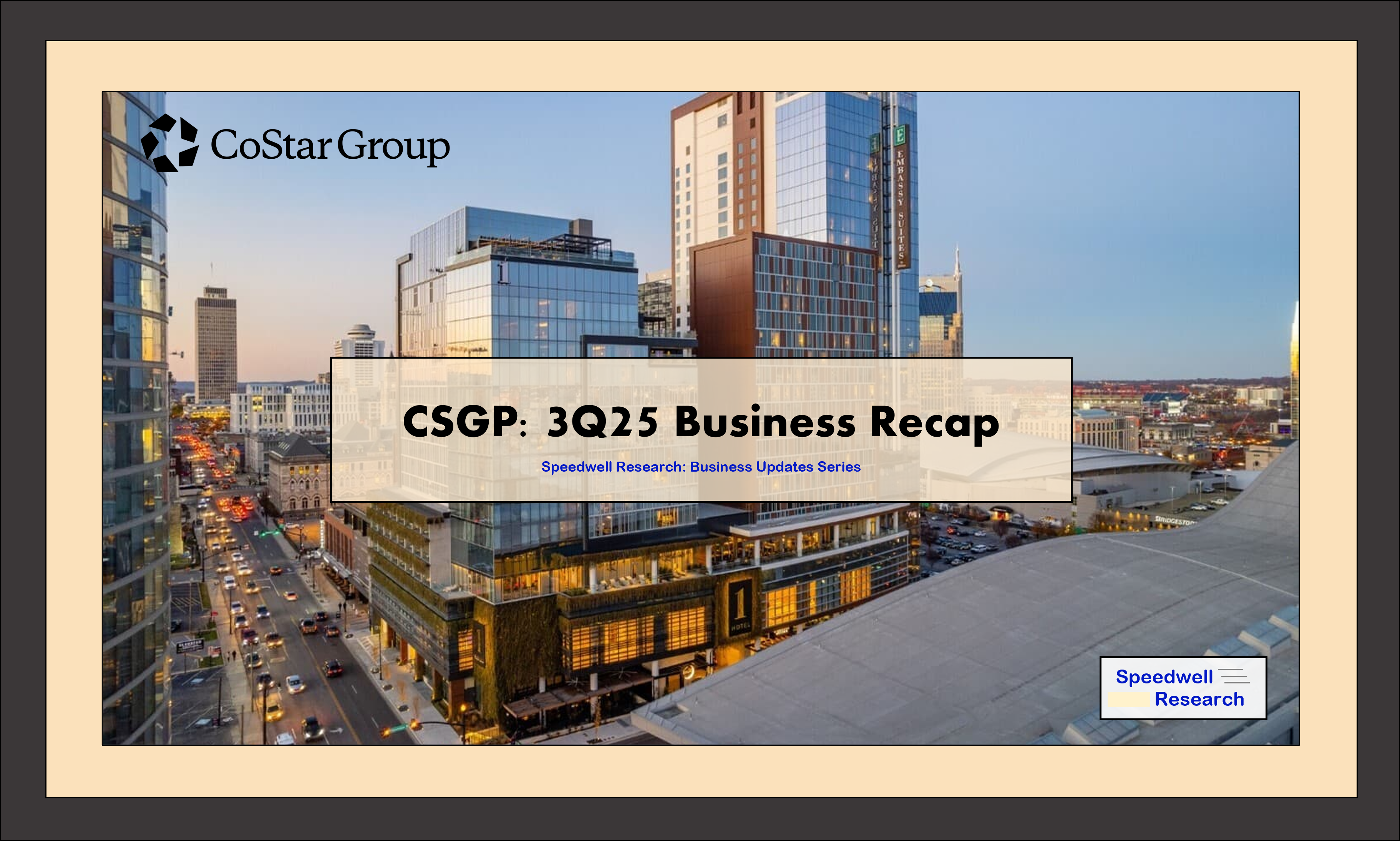 CoStar 3Q25 Business Recap: 47% Core Margins, But Still Posting Losses