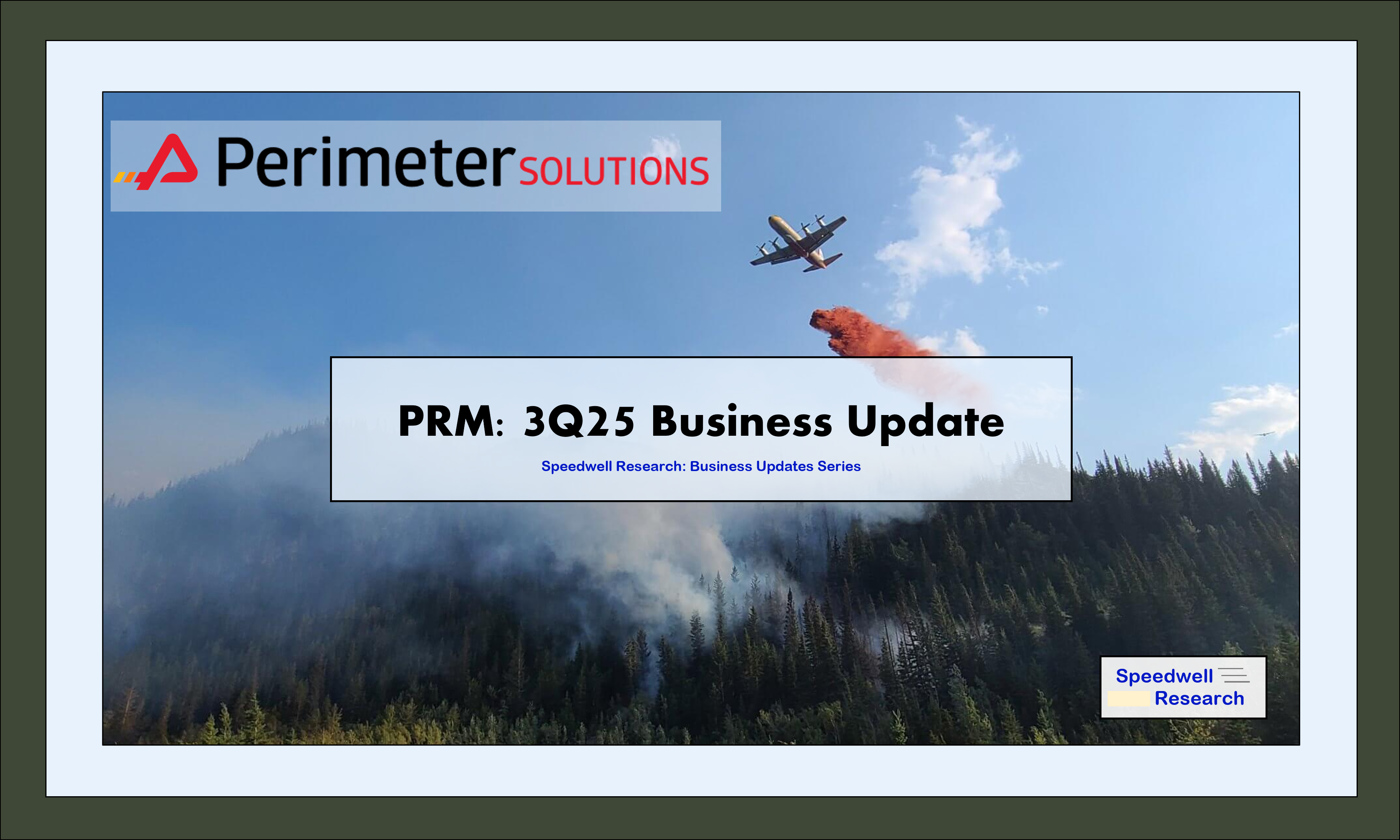 Perimeter Solutions 3Q25 Business Update: Deepening the Moat