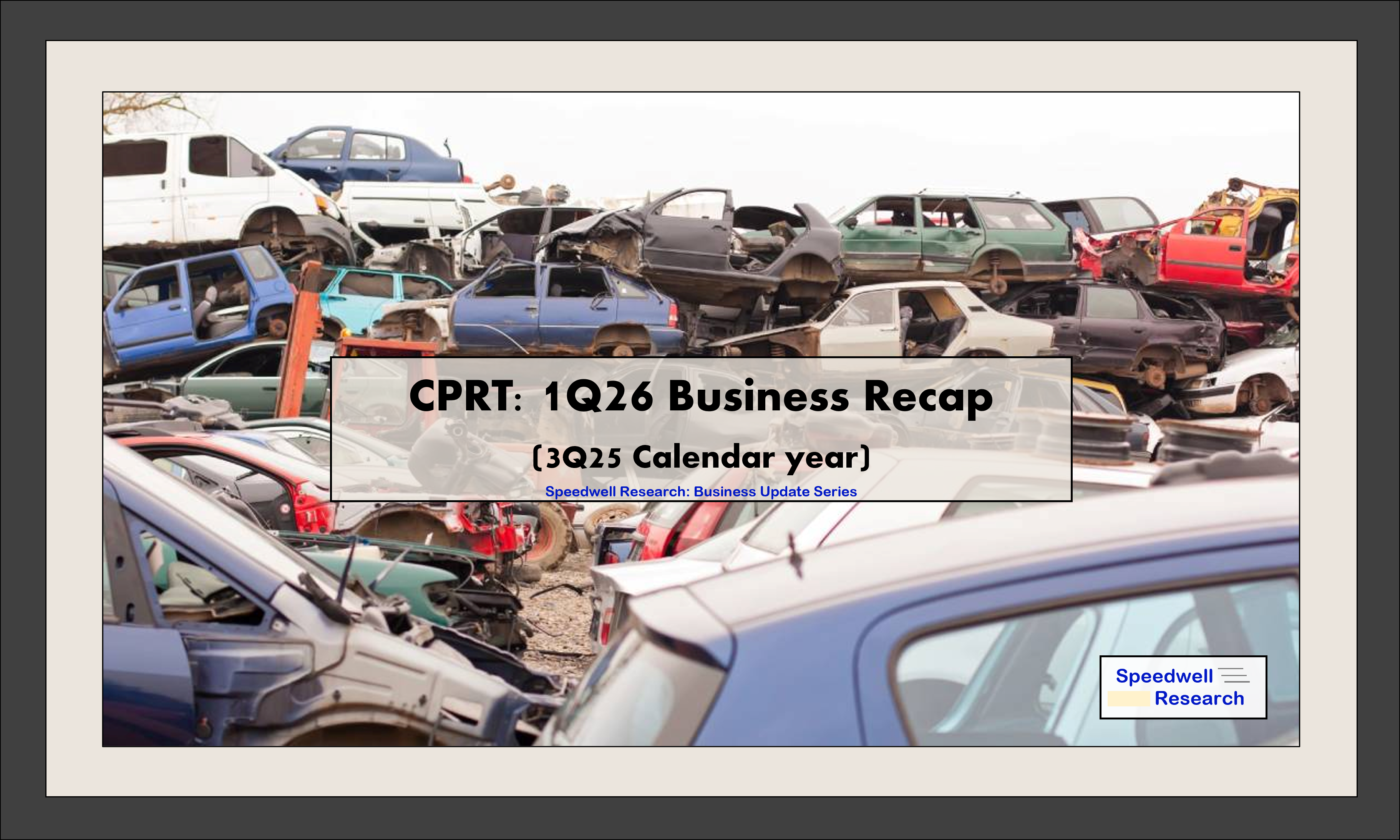 Copart 1Q26 Business Update: Do Volume Slips Question Their Moat?