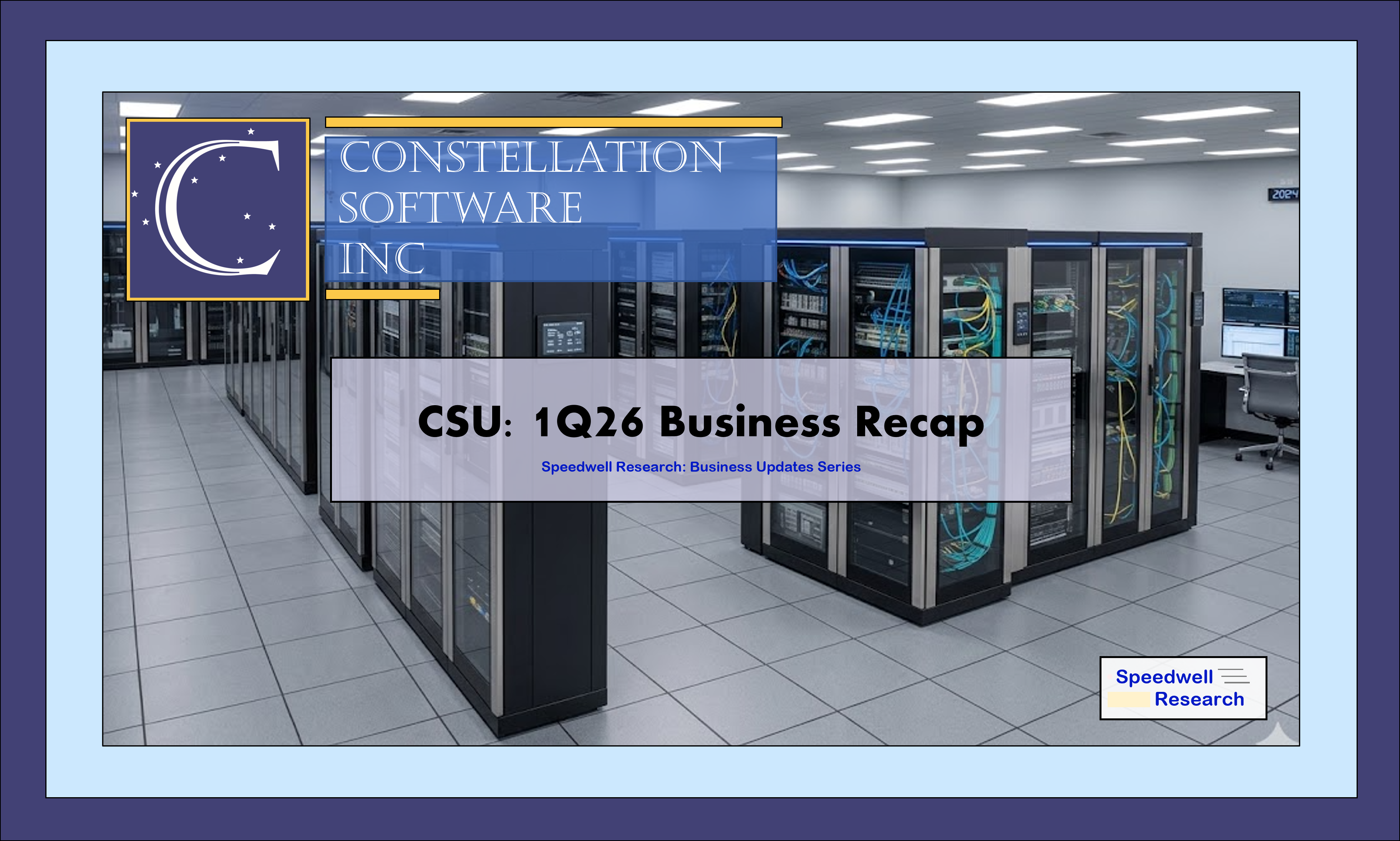 Constellation Software 1Q26 Update: AI Strategy